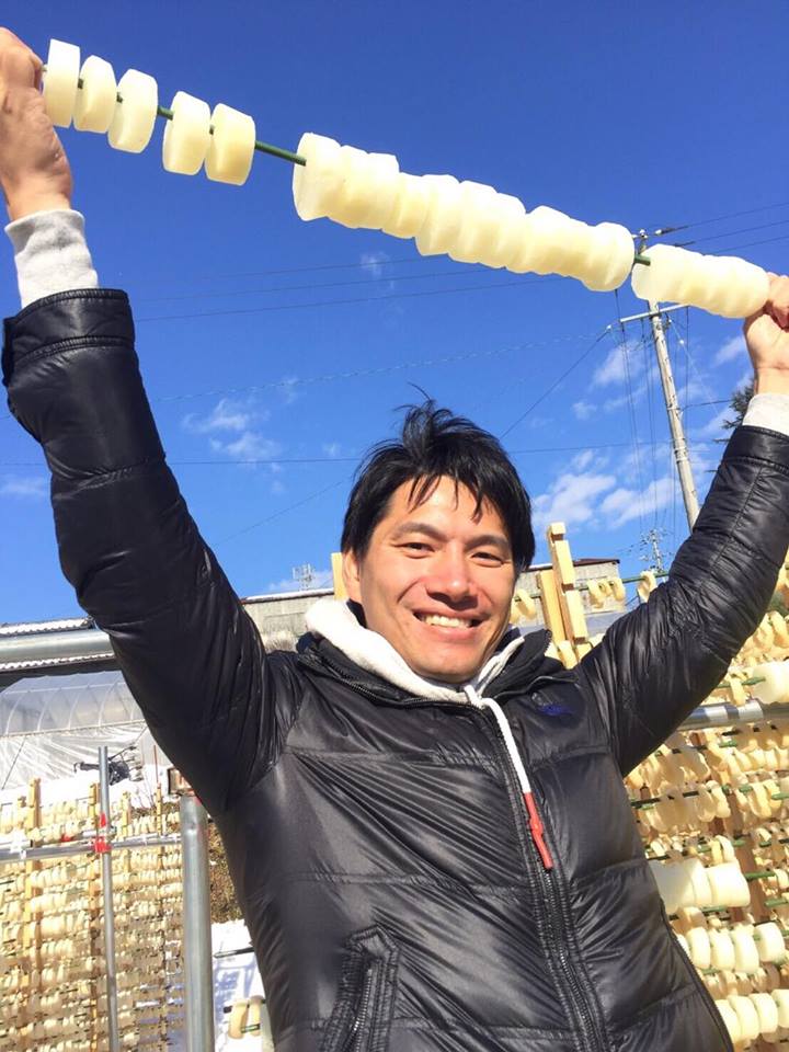 Experiencing the special radish “Heso radish” producing in Marumori, Miyagi