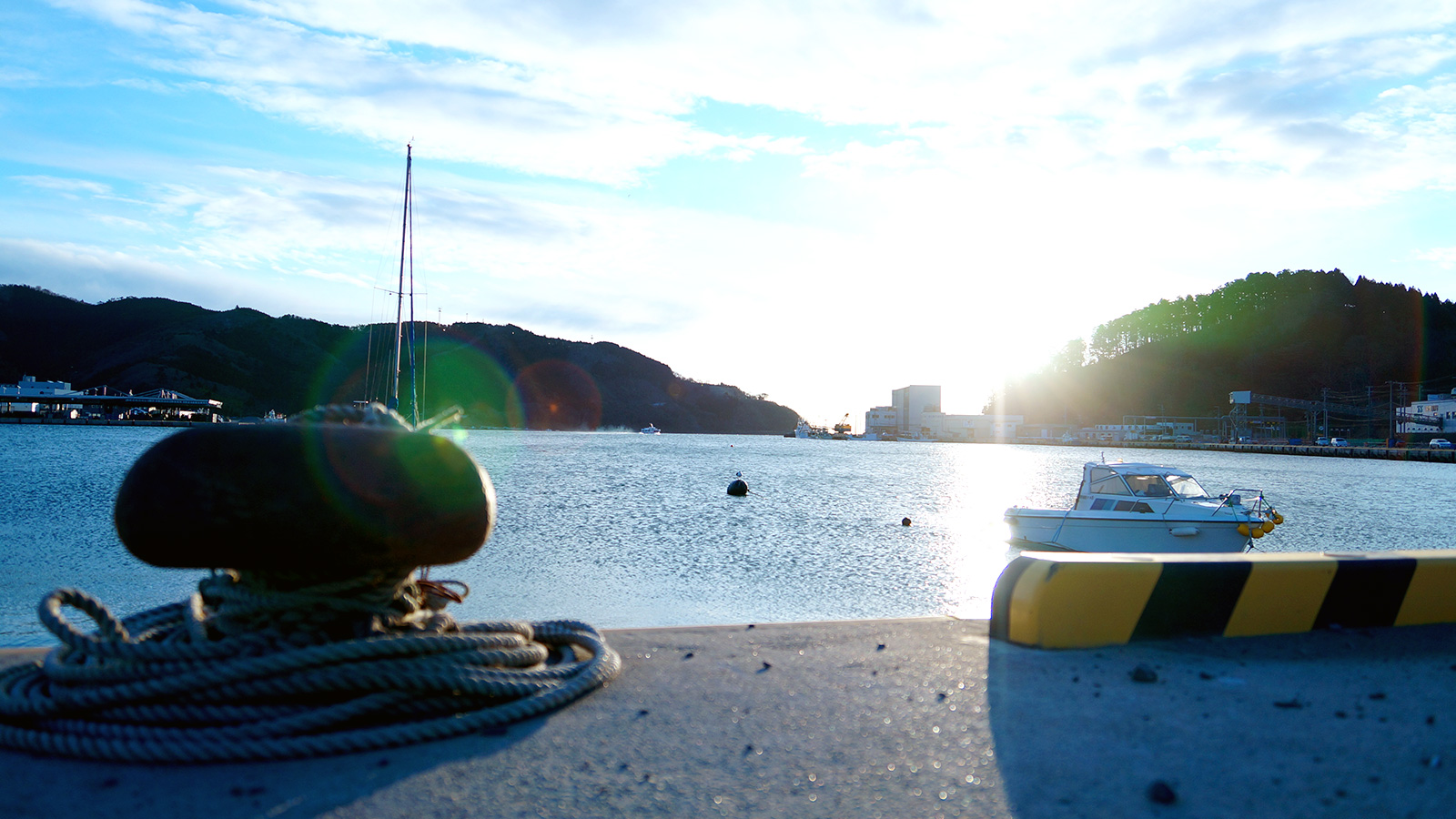 I took a morning stroll in the coastal town that Miyagi boasts about “Onagawa”