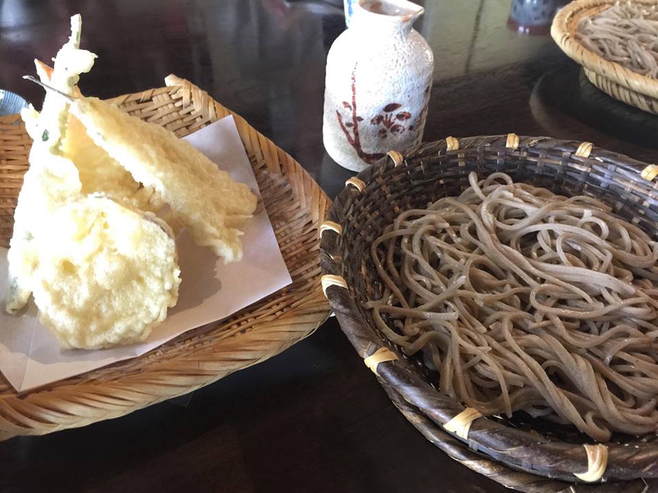 The shop where you can eat soba flour buckwheat soba