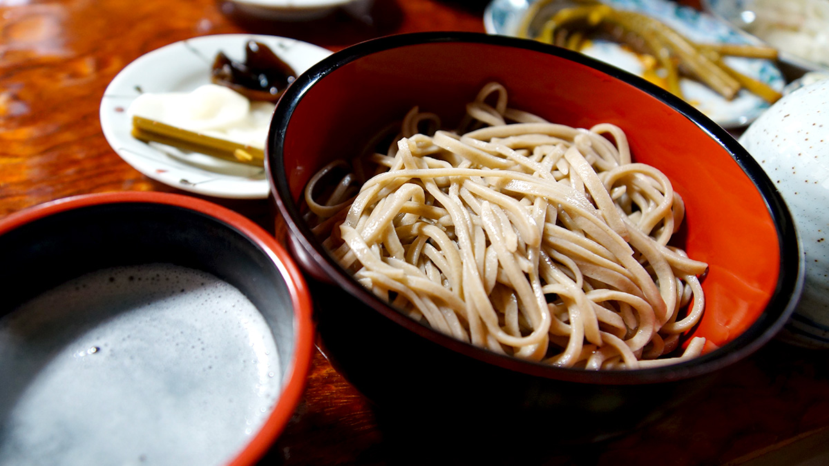 山形県の山奥の店「七兵衛そば」で手打ちそばの食べ放題！