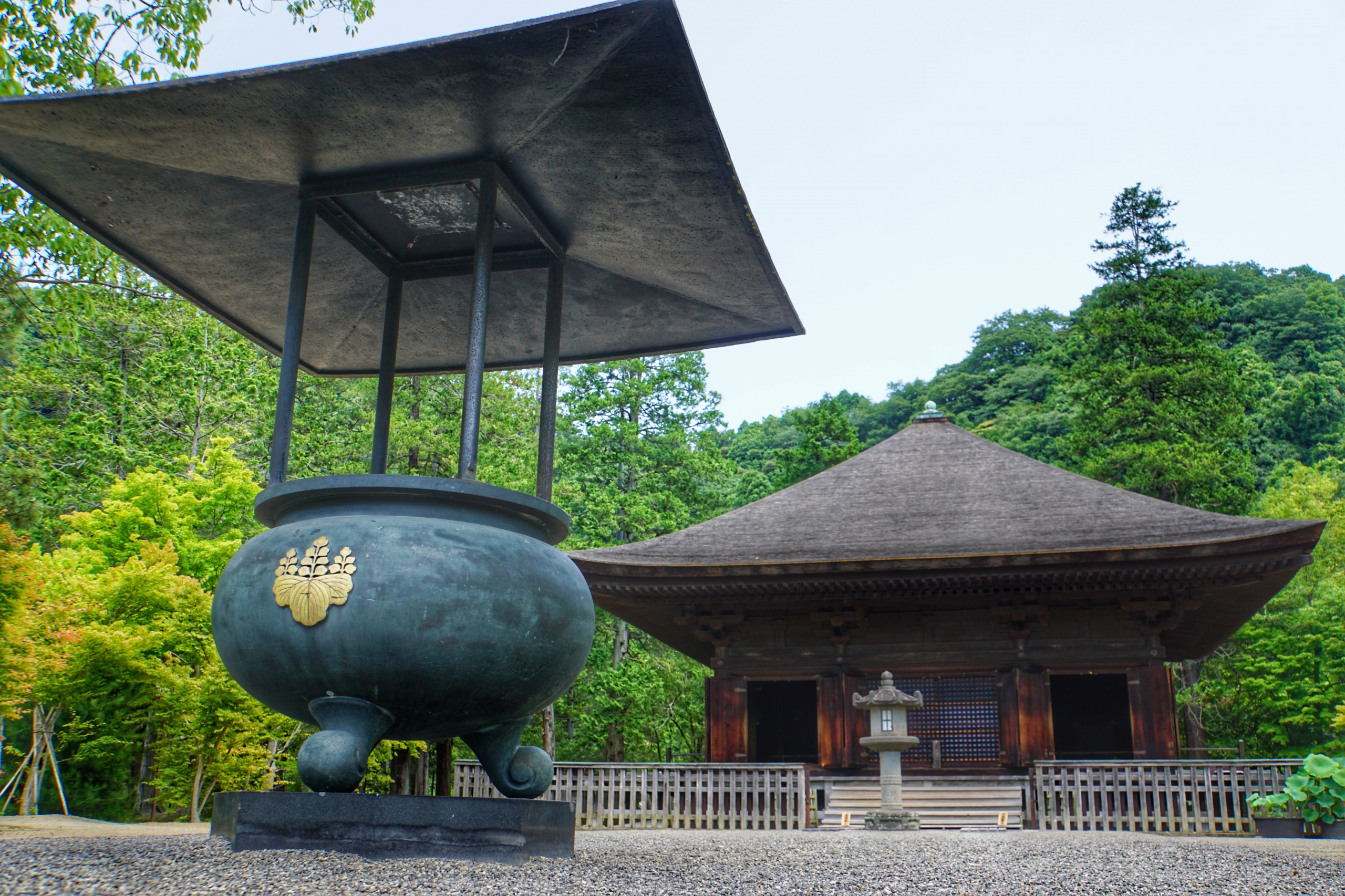 福島県いわて市の国宝”白水阿弥陀堂”に行ってみた。