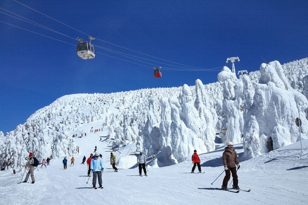 เล่นสกีที่ปีศาจหิมะ! 5 สถานที่ท่องเที่ยวแนะนำในฤดูหนาว(พื้นที่ซาโอ)